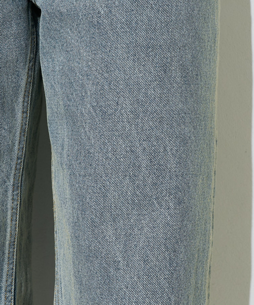 [FREAK'S STORE] обработка Denim брюки MEDIUM бирюзовый голубой женский 