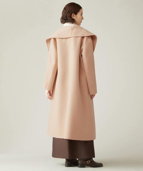 「martinique」 ステンカラーコート FREE ネイビー レディース_画像2