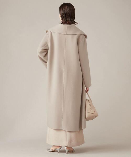 「martinique」 ステンカラーコート FREE ネイビー レディース_画像5