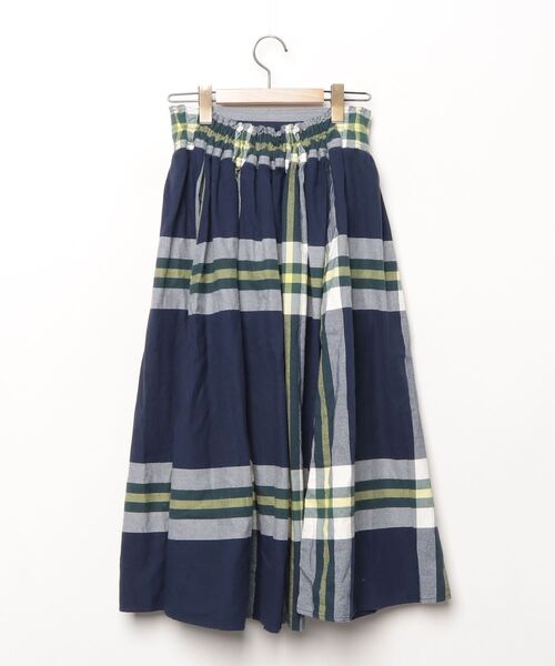 BEAMS BOY ネイビー フレアスカート BEAMS BOY 「BEAMS BOY」 フレアスカート - ネイビー レディース