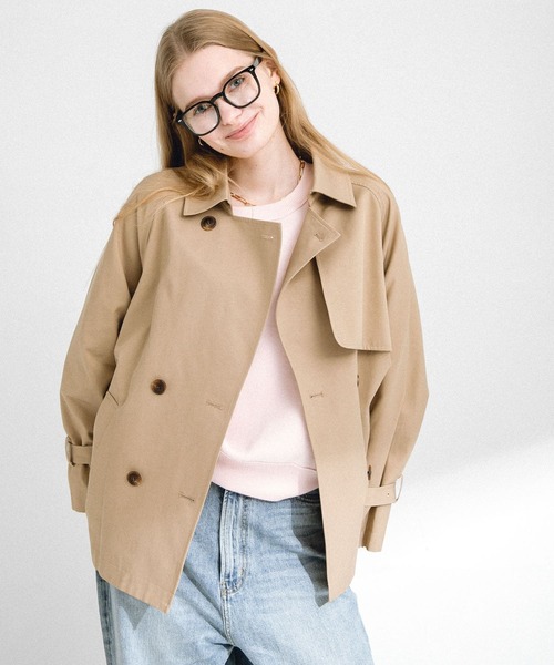 「URBAN RESEARCH Sonny Label」 トレンチコート 38 ベージュ レディース