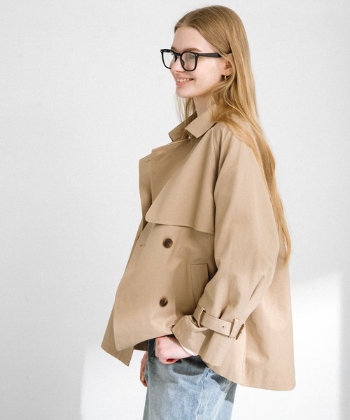 「URBAN RESEARCH Sonny Label」 トレンチコート 38 ベージュ レディース