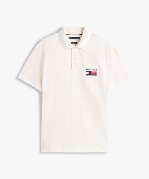 トミー ヒルフィガー（ ）/ヒルフィガーフラッグレギュラーポロ TOMMY HILFIGER（トミー・ヒルフィガー） ポロシャツ ヒルフィガー