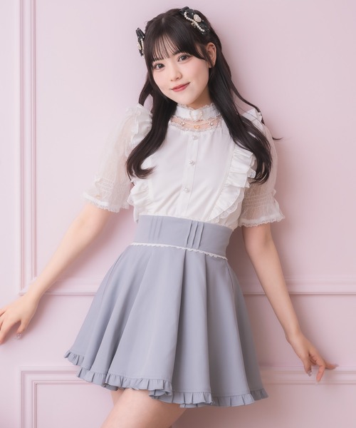 ROJITA スカート 裾フリルフレアスカート : ZOZOTOWN Yahoo!店