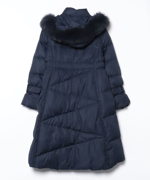 定価3.5万新品タグRUIRUE BOUTIQUE3way高級ダウンコートS 7 RUIRUE