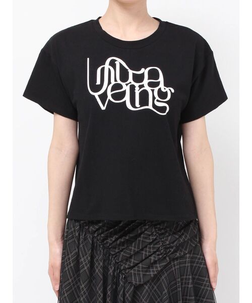 RESEXXY（リゼクシー） tシャツ スタッズロゴTシャツ レディース