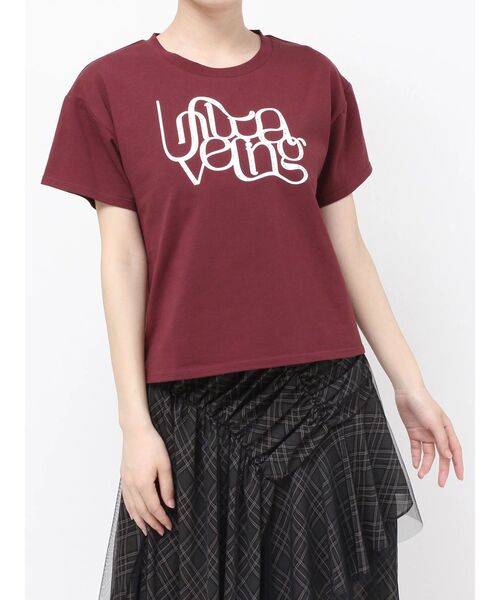 RESEXXY（リゼクシー） tシャツ スタッズロゴTシャツ レディース