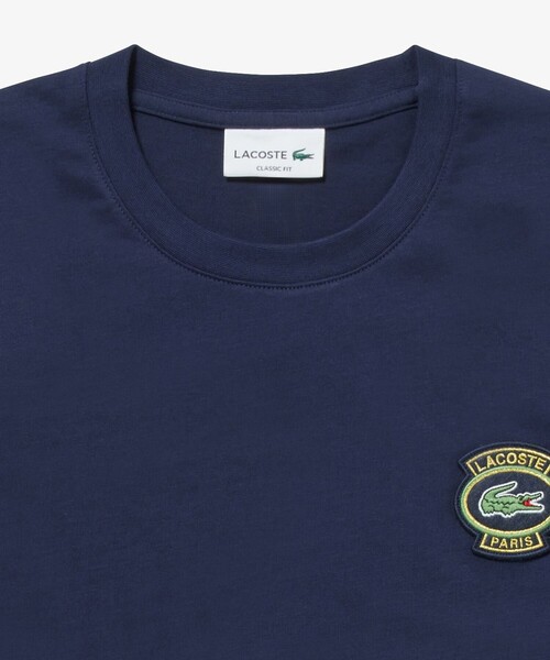 「LACOSTE」 長袖Tシャツ 3 ライトブルー メンズ