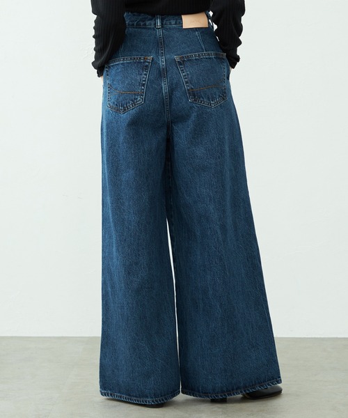 SOMETHING デニムジレ SOMETHING（サムシング） ジーンズ デニム デニムパンツ 「GISELe 10月