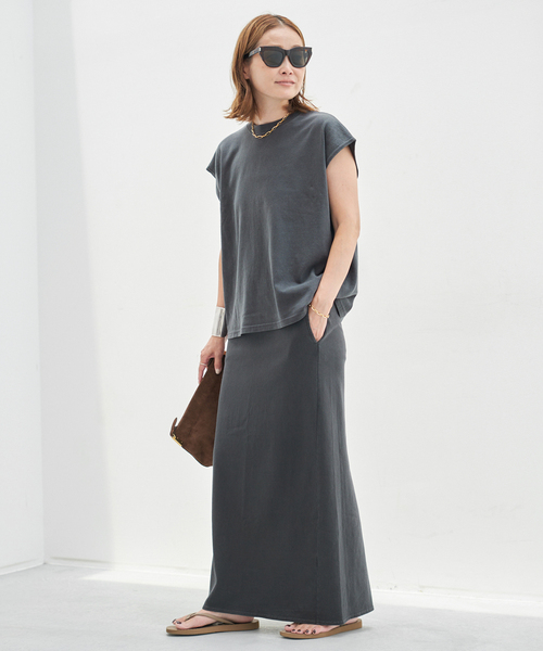 【STAR＆STRIPE/スターアンドストライプ】 SKIRT　新品38ネイビー STAR＆STRIPE/スターアンドストライプ】 SKIRT（ロング・マキシ