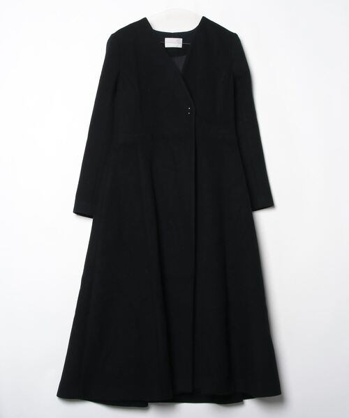 CELFORD（セルフォード） ノーカラーコート 38 ブラック レディース