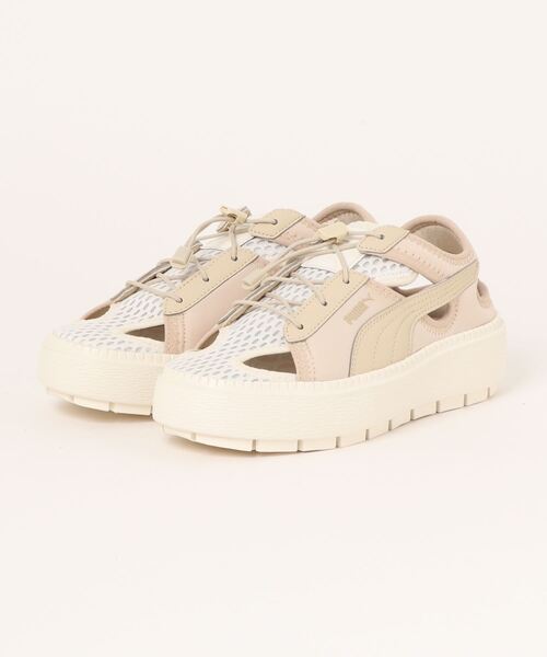 [PUMA] Flat сандалии 25.5cm оттенок бежевого прочее женский 