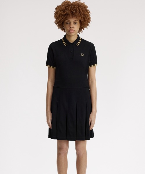 FRED PERRY（フレッドペリー） ワンピース Tipped Pleated Tennis