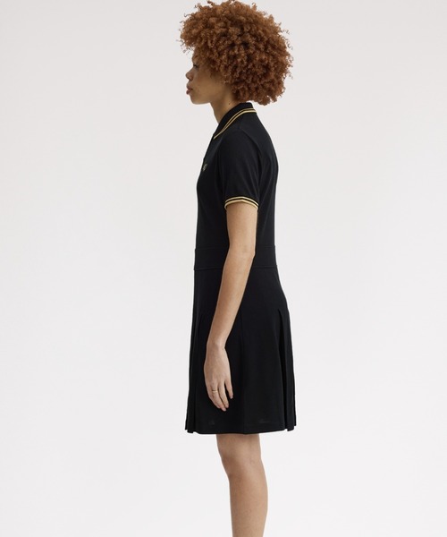 FRED PERRY（フレッドペリー） ワンピース Tipped Pleated Tennis