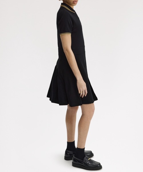 FRED PERRY（フレッドペリー） ワンピース Tipped Pleated Tennis