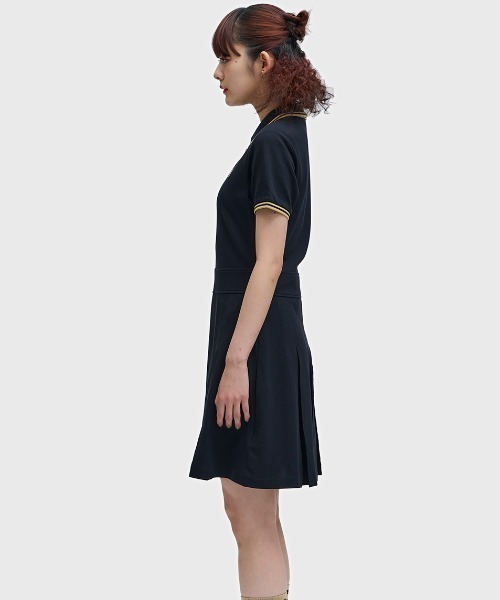 FRED PERRY（フレッドペリー） ワンピース Tipped Pleated Tennis