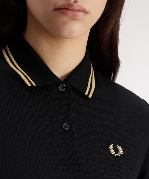 FRED PERRY（フレッドペリー） ワンピース 半袖 Tipped Pleated Tennis