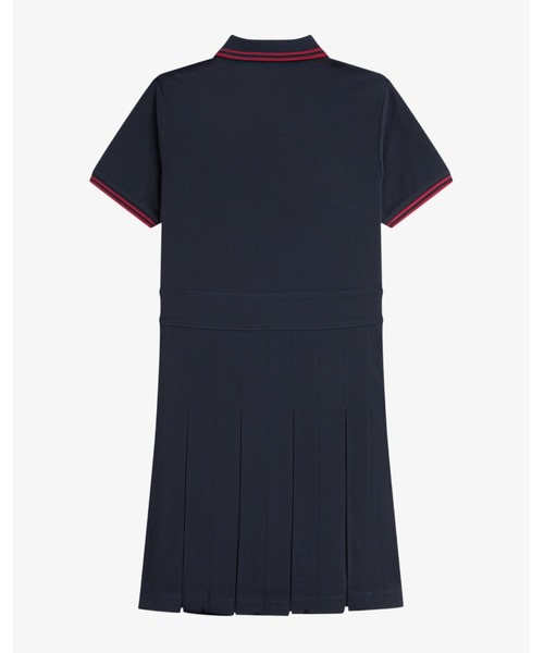 FRED PERRY（フレッドペリー） ワンピース 半袖 Tipped Pleated Tennis