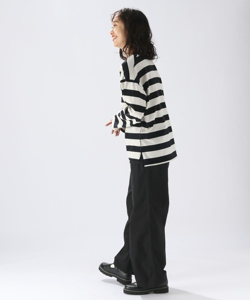 「niko and...」 長袖カットソー MEDIUM アイボリー レディース