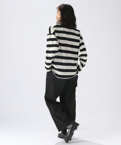 「niko and...」 長袖カットソー MEDIUM アイボリー レディース