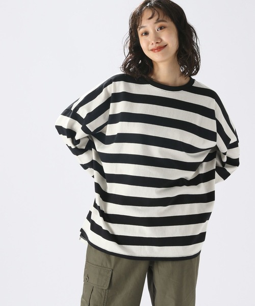 「niko and...」 長袖カットソー MEDIUM アイボリー レディース