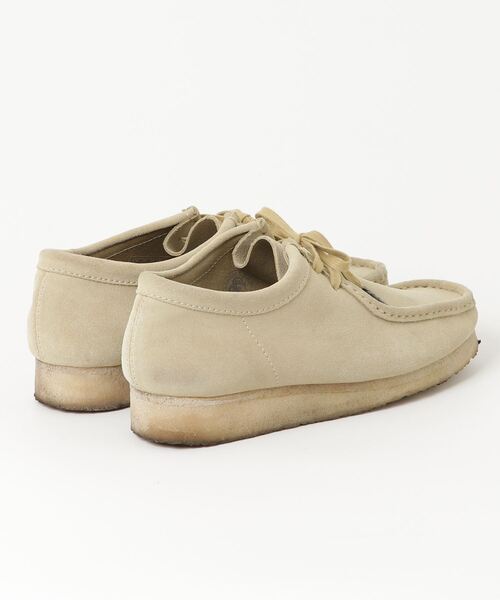 美品　CLARKS ベージュ モカシン Clarks 「Clarks」 モカシンシューズ 9h ベージュ メンズ