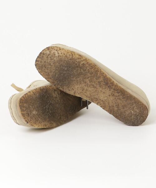 Clarks Original モカシン ベージュ Clarks〉Wallabee / Beige Leather (Womens)｜UP NORTH ONLINE STORE