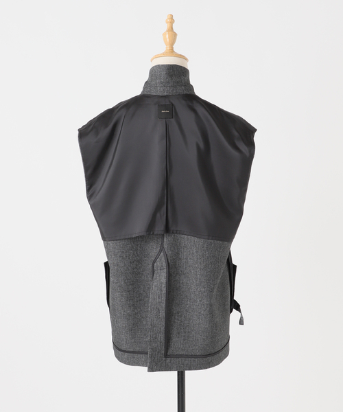Spick＆Span ベスト ジレ メランジダブルブレストジレ
