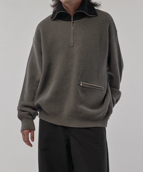 2025 Cullni クルニ ステュディオス別注 ハーフジップ プルオーバー 2025 Cullni クルニ ステュディオス別注 ハーフジップ プルオーバー