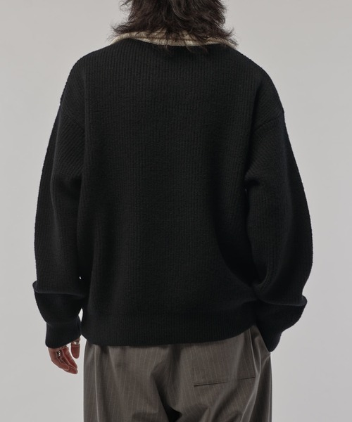 CULLNI（クルニ） セーター ニット 「CULLNI/クルニ」ハーフZIPニット