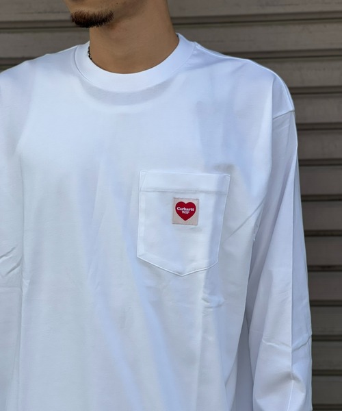 Carhartt（カーハート） tシャツ 「Carhartt WIP」L/S POCKET HEART T