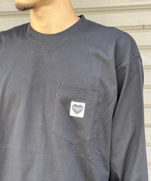 Carhartt（カーハート） tシャツ 「Carhartt WIP」L/S POCKET HEART T