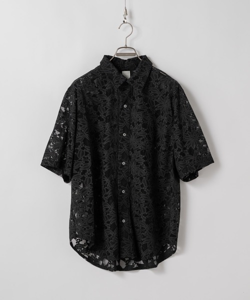 Casper John 「Casper John」 半袖シャツ SMALL ネイビー メンズ