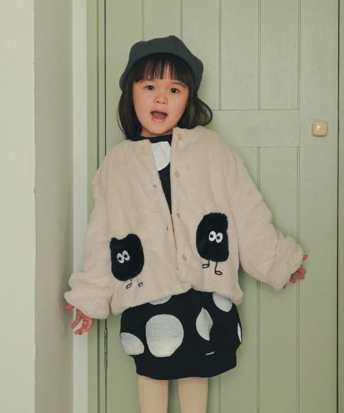 nicohrat（ニコフラート） コート アウター モンスター ファー