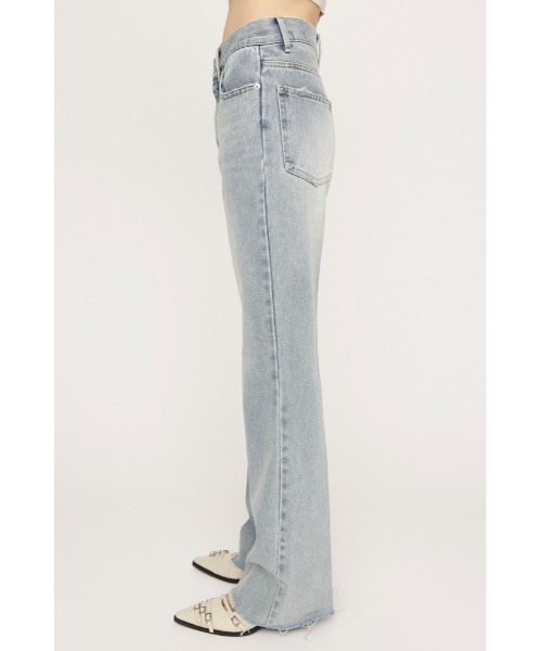 「SLY」 加工デニムパンツ 0 ブルー レディース