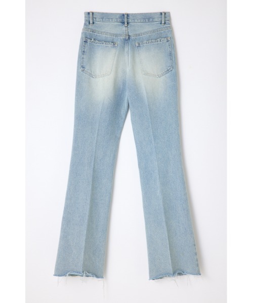 「SLY」 加工デニムパンツ 0 ブルー レディース