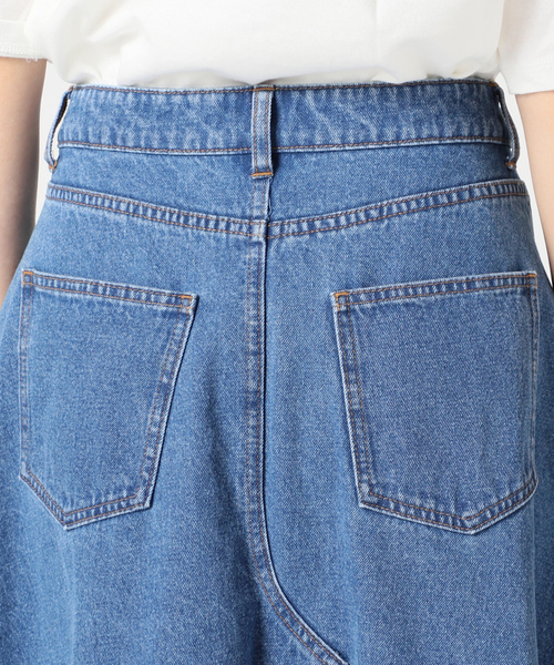 SLOBE IENA（スローブイエナ） デニムスカート 36 グレー レディース