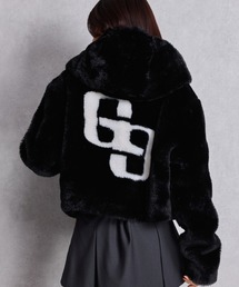 GYDA（ジェイダ） ブルゾン アウター GGエコファーショートフード