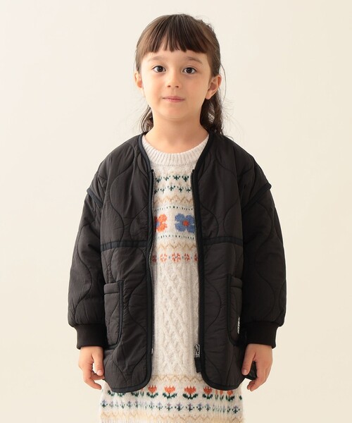 BEAMS mini（ビームス ミニ） コート アウター キルト ジップコート