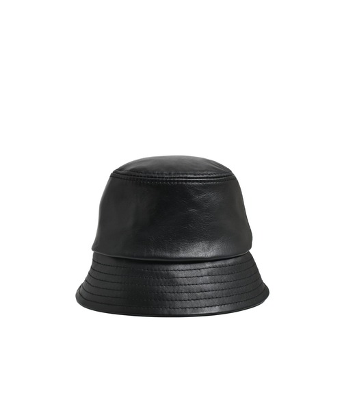 BREATH 帽子 ハット メンズ NEWRICH LEATHER BUCKET HAT メンズ