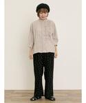 パンツ 「M/Lサイズ」レーヨン麻ゆるストレー...の詳細画像4
