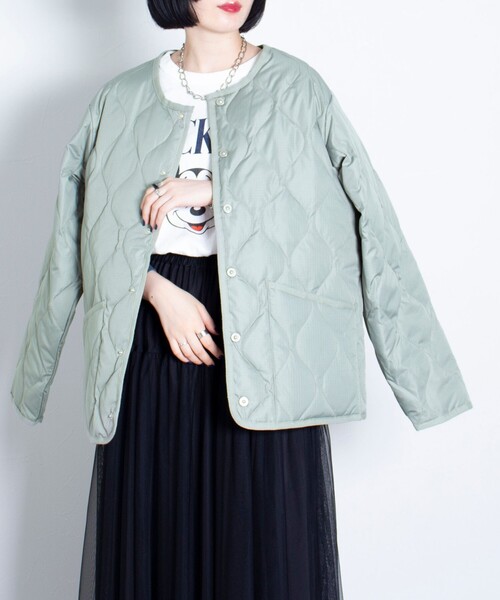 極美品✨TAION EXTRA タイオンエクストラ　オリーブ　ダウンジャケットM TAION（タイオン） ダウンジャケット M オリーブ メンズ : ZOZOTOWN