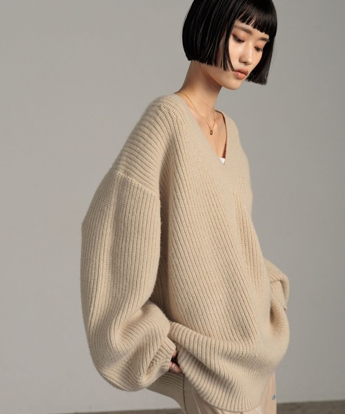 LOWRYS FARM（ローリーズファーム） ニット セーター アゼVチュニック