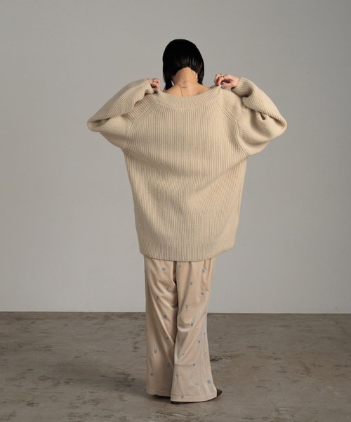 LOWRYS FARM（ローリーズファーム） ニット セーター アゼVチュニック