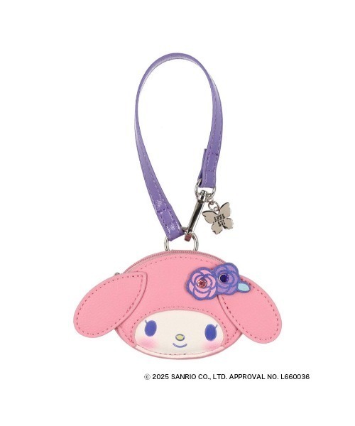ANNA SUI クロミ コラボ ポーチ チャーム ANNA SUI（アナスイ） ポーチ × MY MELODY ＆ KUROMI チャーム