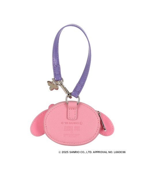 ANNA SUI（アナスイ） ポーチ × MY MELODY ＆ KUROMI チャーム