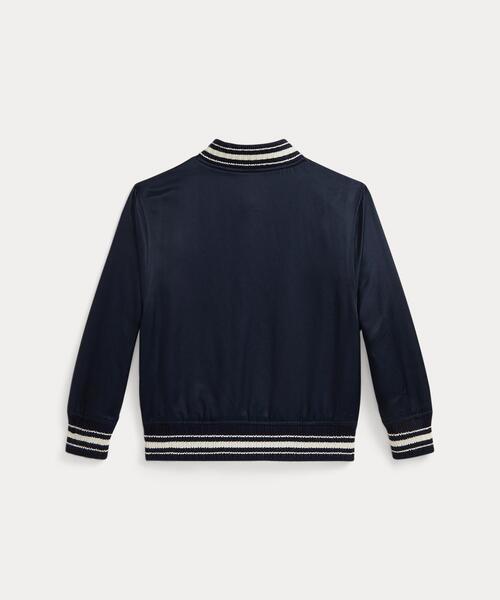 Polo Ralph Lauren Childrenswear スタジャン アウター ロゴ サテン
