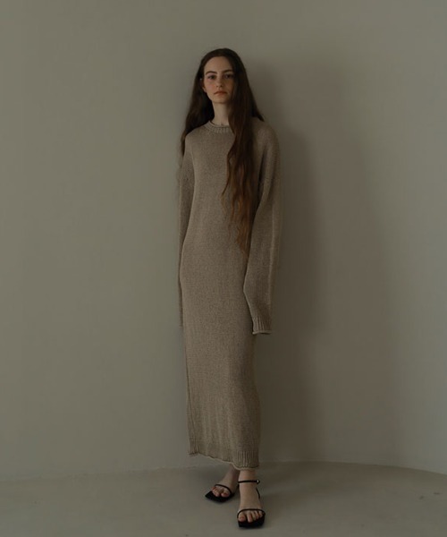 ETRE TOKYO（エトレトウキョウ） ニットワンピース FREE ホワイト