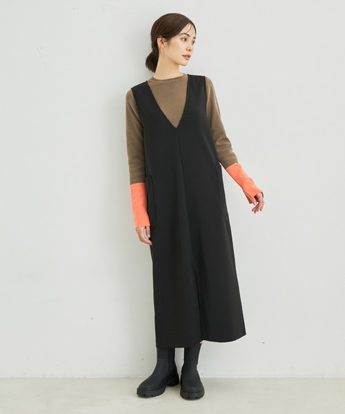 「LE CERCLE par rope'」 長袖ニット FREE オフホワイト レディース_画像8