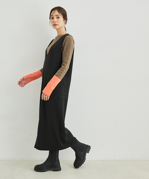 「LE CERCLE par rope'」 長袖ニット FREE オフホワイト レディース_画像9